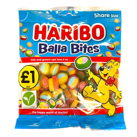 Haribo Balla Bites Pouch at The Candy Bar Toronto