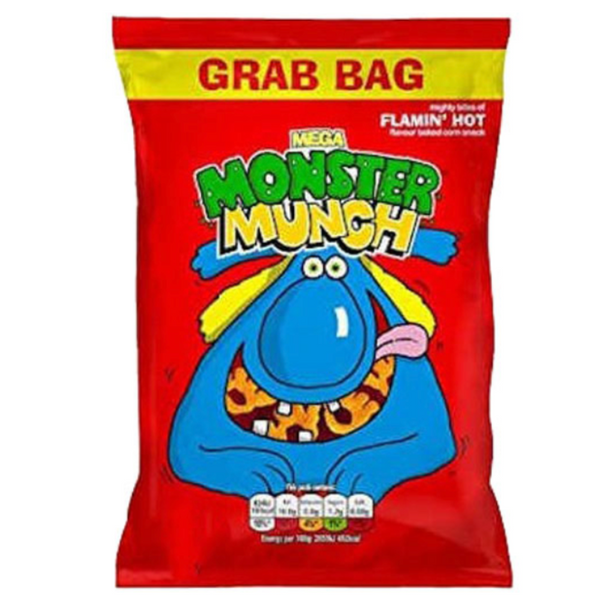 Mega Monster Munch Flamin' Hot at The Candy Bar Toronto