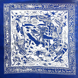 The Candy Bar Bandana by Viola Baker - Blue