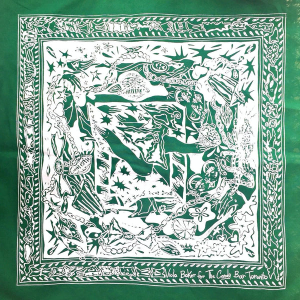 The Candy Bar Bandana by Viola Baker - Green