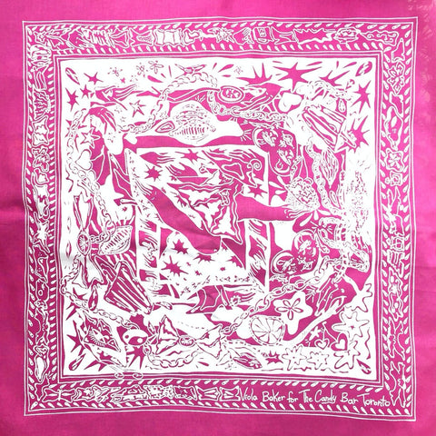 The Candy Bar Bandana by Viola Baker - Pink