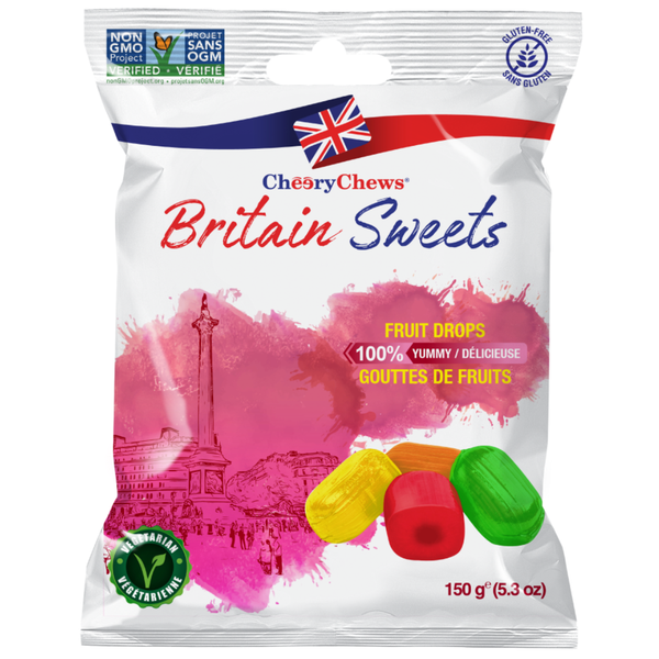 Cheery Chews Britain Sweets Fruit Drops at the Candy Bar Toronto