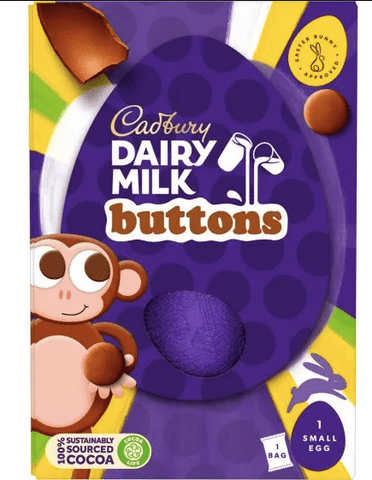 Cadbury Dairy Milk Buttons Giant Egg at The Candy Bar