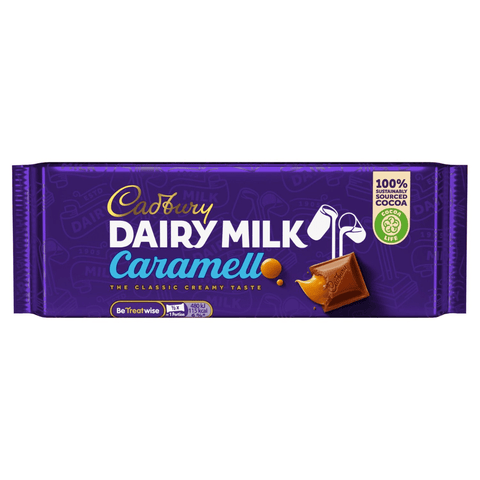 Cadbury Dairy Milk Caramello Bar at The Candy Bar Toronto