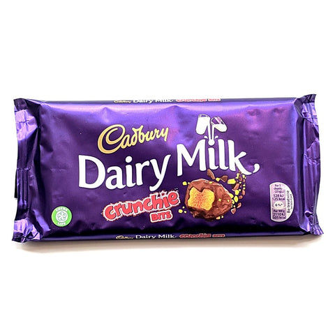 Cadbury Dairy Milk Crunchie Bar at The Candy Bar Toronto