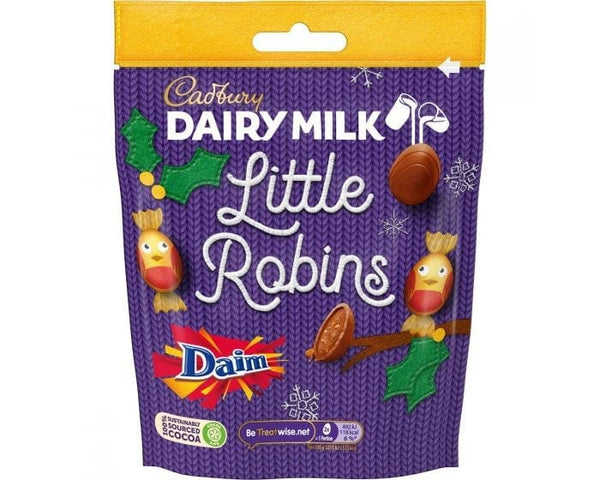 Cadbury Dairy Milk Little Robins Daim at The Candy Bar Toronto ON