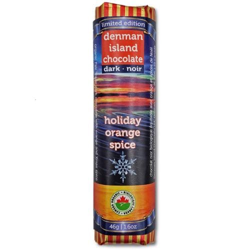 Denman Island Chocolate holiday orange spice