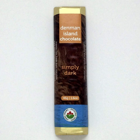 Denman Island Chocolate Simply Dark