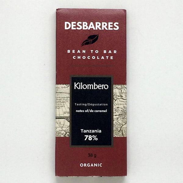 DesBarres Chocolate - Kilombero 78%