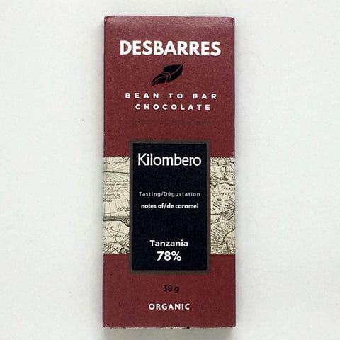DesBarres Chocolate - Kilombero 78%