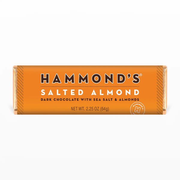 Hammonds Candies Salted Almond Dark Chocolate Bar at The Candy Bar Toronto