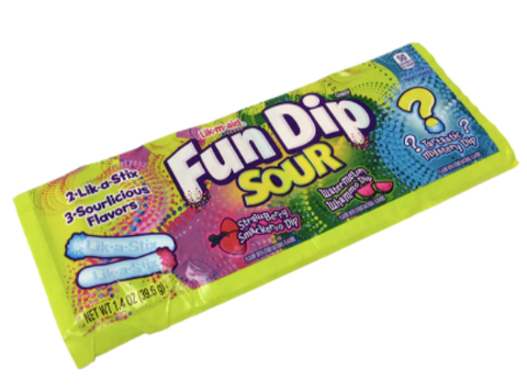 Fun Dip Sour Mystery Flavour at The Candy Bar Toronto