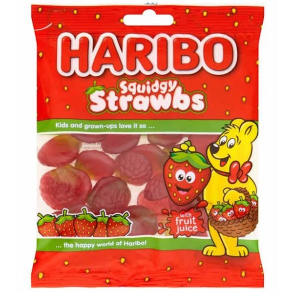 Haribo - Squidgy Strawbs  at The Candy Bar Toronto