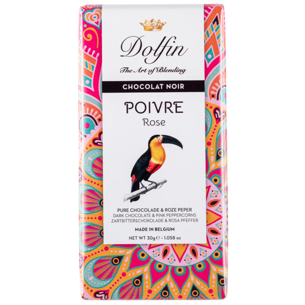 Dofin Dark Chocolate Poivre Rose at the Candy Bar Toronto
