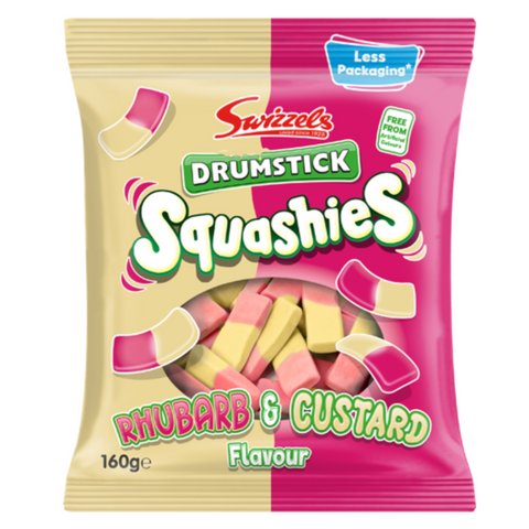 Swizzels Drumstick Squashies Rhubarb & Custard  at The Candy Bar Toronto