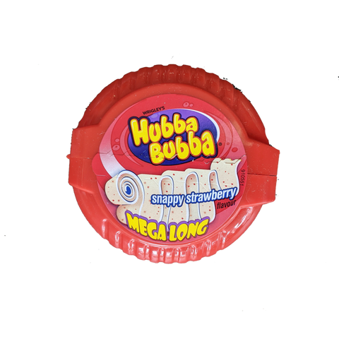 Hubba Bubba Mega Long Gum Tape Snappy Strawberry