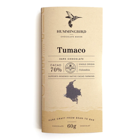 Hummingbird Chocolate - Tumaco 70% at The Candy Bar Toronto
