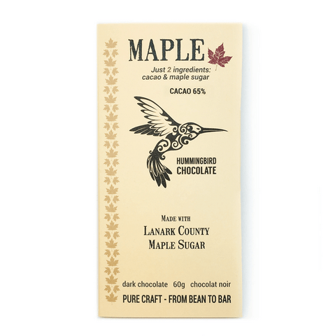 Hummingbird Maple Dark 65  Cacao at The Candy Bar Toronto