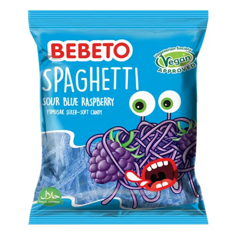 Bebeto Spaghetti Blue Raspberry at The Candy Bar Toronto