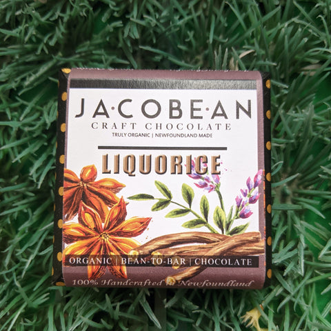 Jacobean Craft Chocolate Liquorice at The Candy Bar Toronto