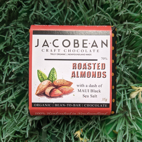 Jacobean Craft Chocolate Roasted Almonds at The Candy Bar Toronto