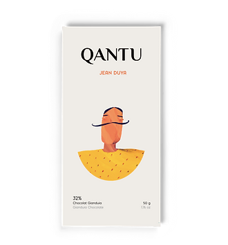 Qantu - Jean Duya - Gianduia Chocolate 32% at The Candy Bar Toronto