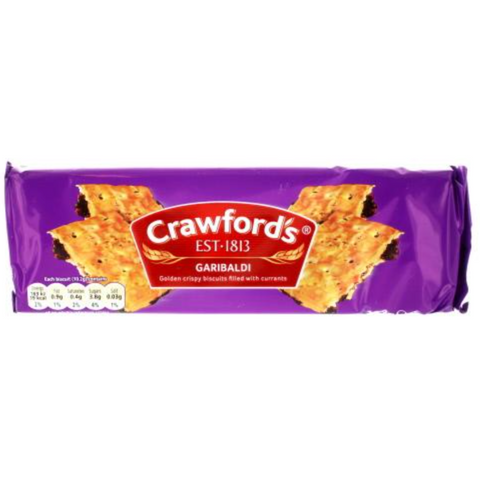 Crawford's Garibaldi Biscuits  at The Candy Bar Toronto