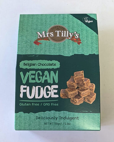Mrs Tilly Vegan Fudge Belgian Chocolate at The Candy Bar Toronto 