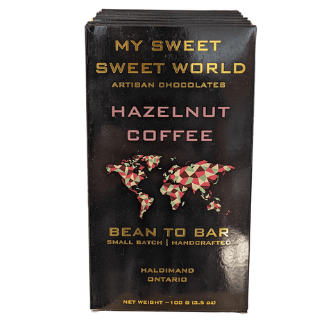 My Sweet Sweet World Hazelnut Coffee at The Candy Bar Toronto