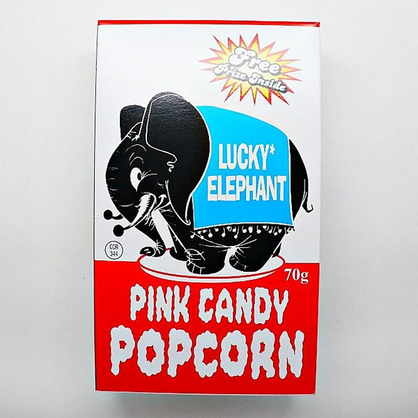 Lucky-Elephant-Pink-Candy-Popcorn at The Candy Bar