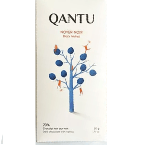 Qantu Black Walnut - Dark chocolate 70% at The Candy Bar Toronto