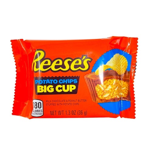 REESE'S Big Cup with Potato Chips Peanut Butter Cup at The Candy Bar Toronto