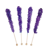 Rock Candy on a Stick - Grape at The Candy Bar Toronto
