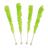 Rock Candy on a Stick - Green at The Candy Bar Toronto