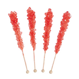 Rock Candy on a Stick - Red at The Candy Bar Toronto