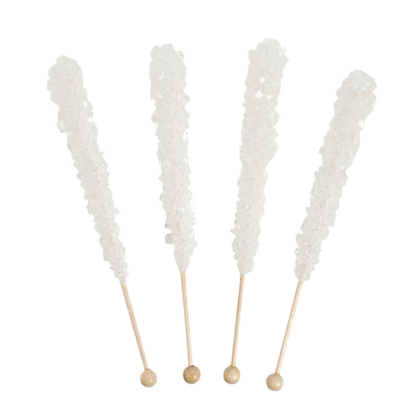 Rock Candy on a Stick - White at The Candy Bar Toronto