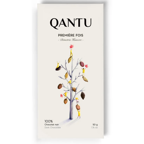 Qantu - Première Fois 100% Dark Chocolate Bar  at The Candy Bar Toronto