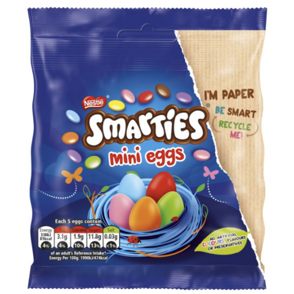 Smarties Mini Eggs Pouch at The Candy Bar Toronto