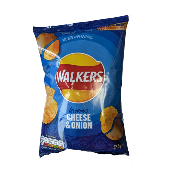 Walkers Glorious Chees & Onion Crisps The Candy Bar Toronto