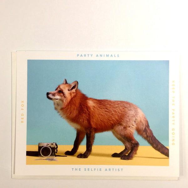 Party Animal Card - The Selfie Artist - Katherine Holland
