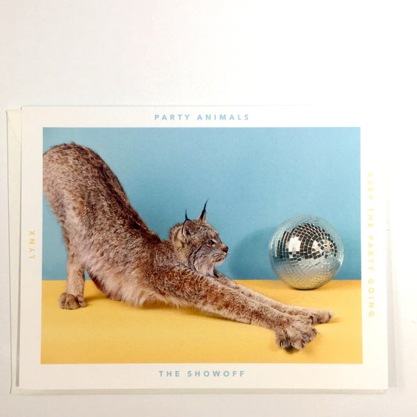 Party Animal Card - The Showoff - Katherine Holland