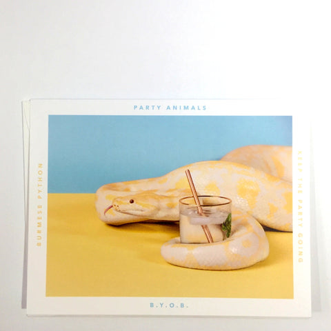 Party Animal Card - B.Y.O.B. - Katherine Holland