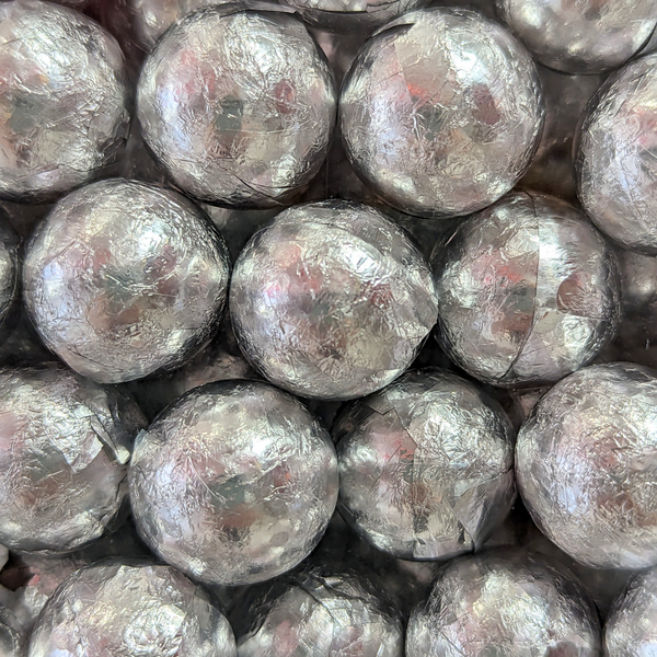 Foil wrapped milk chocolate balls - special order $5 at The Candy Bar Toronto