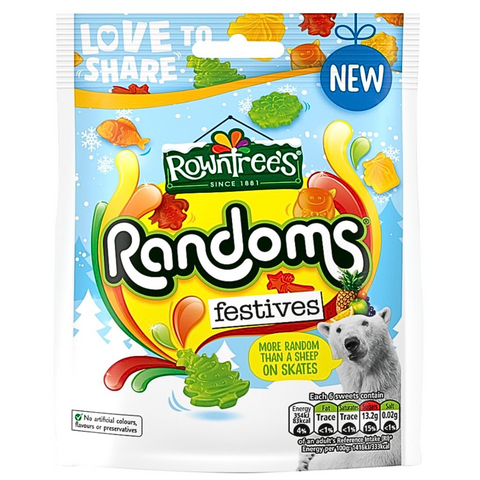 Rowntree's Randoms Festives Pouch at The Candy Bar Toronto