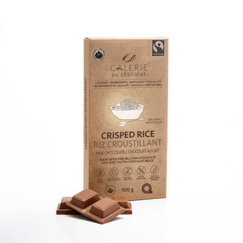 galerie au chocolate Milk Chocolate Crisped Rice at The Candy Bar
