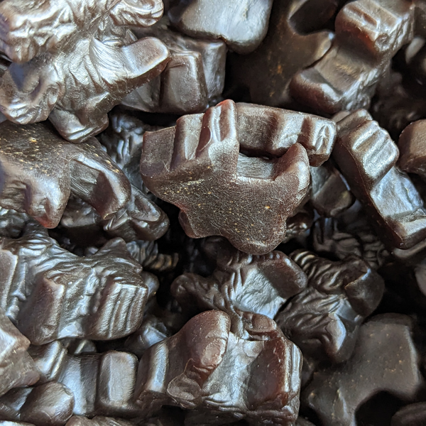 Jelly Belly Scottie Dog Licorice Gummies - Pick'n'Mix  at The Candy Bar Toronto