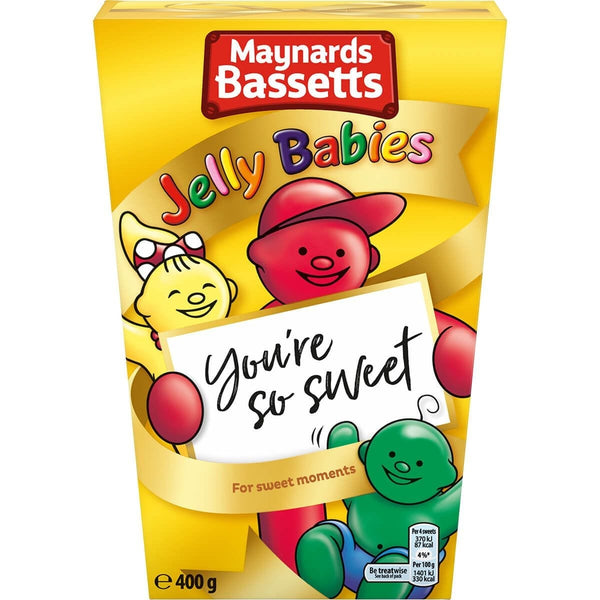 Maynards Bassetts Jelly Babies Box at The Candy Bar Toronto