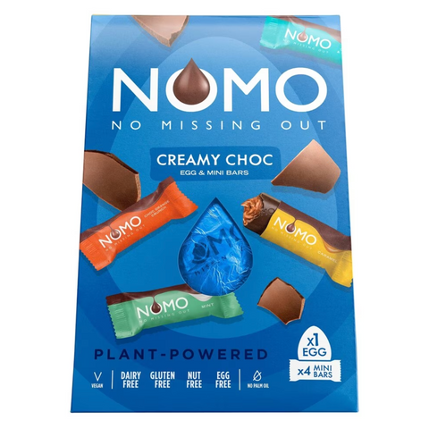 Nomo Creamy Choc Egg & Mini Bars at The Candy Bar Toronto