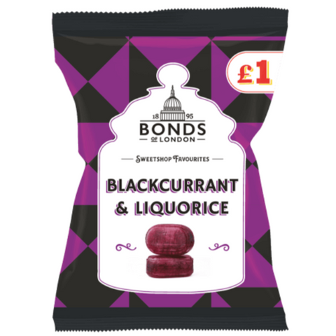 Bonds of Londong Blackcurrante & Liquorice Pouch at The Candy Bar Toronto