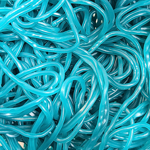 Blue Raspberry Licorice Laces - Pick'n'Mix at The Candy Bar Toronto